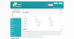 Desktop Screenshot of ahhchemical.com